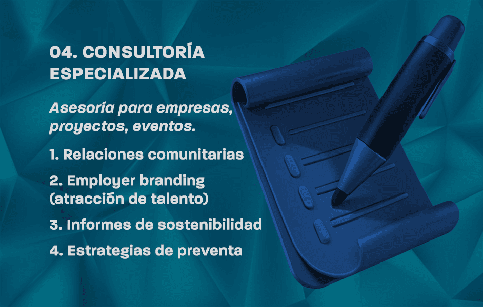 CONSULTORÍA ESPECIALIZADA